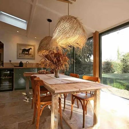 Villa Le loft Normand avec piscine chauffée Saint-Antonin-de-Sommaire Exterior foto