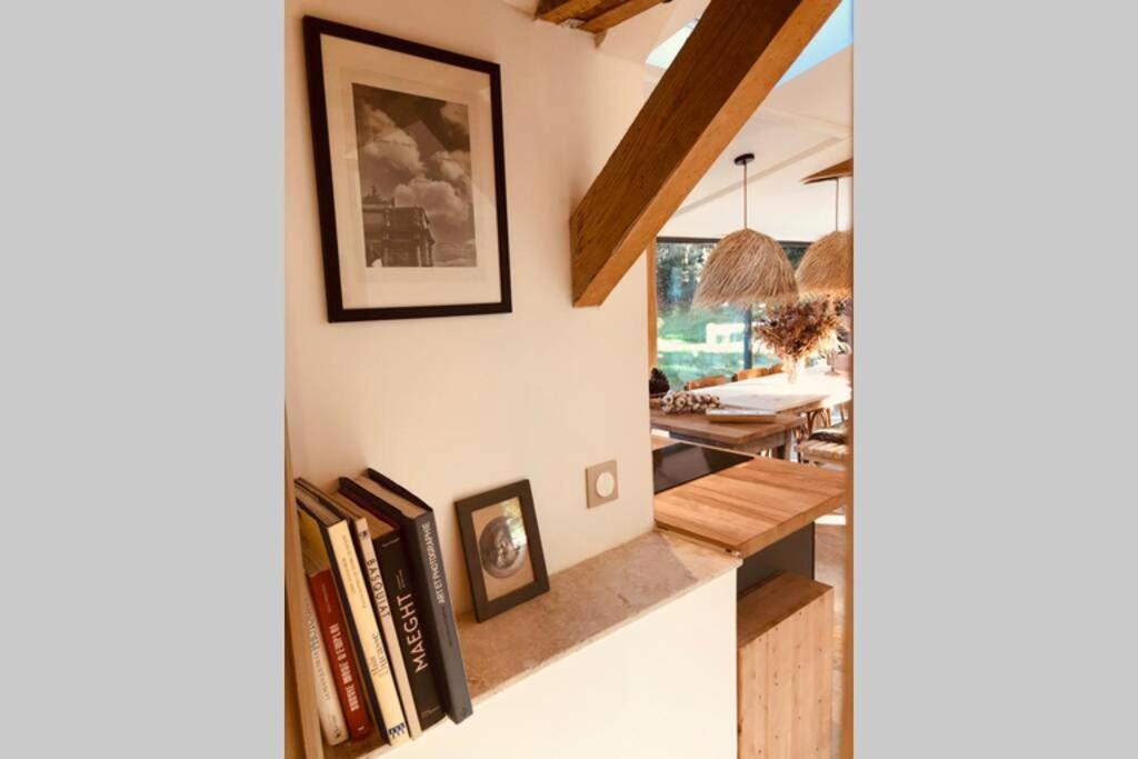 Villa Le loft Normand avec piscine chauffée Saint-Antonin-de-Sommaire Exterior foto