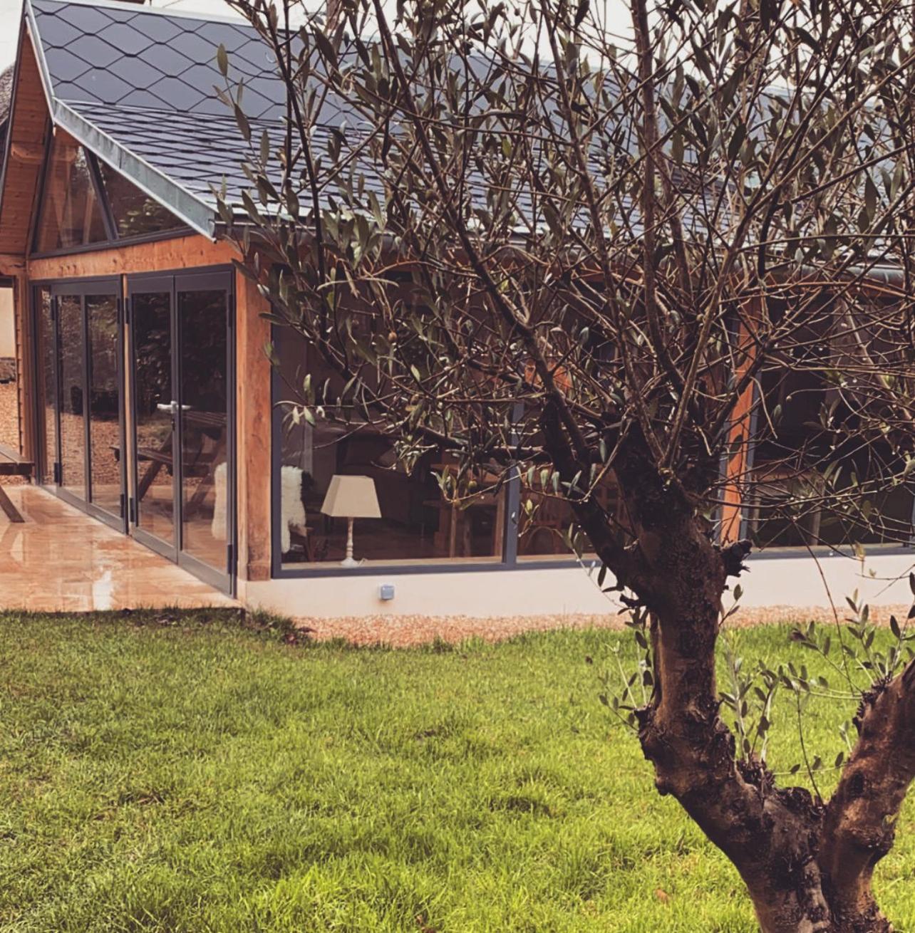 Villa Le loft Normand avec piscine chauffée Saint-Antonin-de-Sommaire Exterior foto