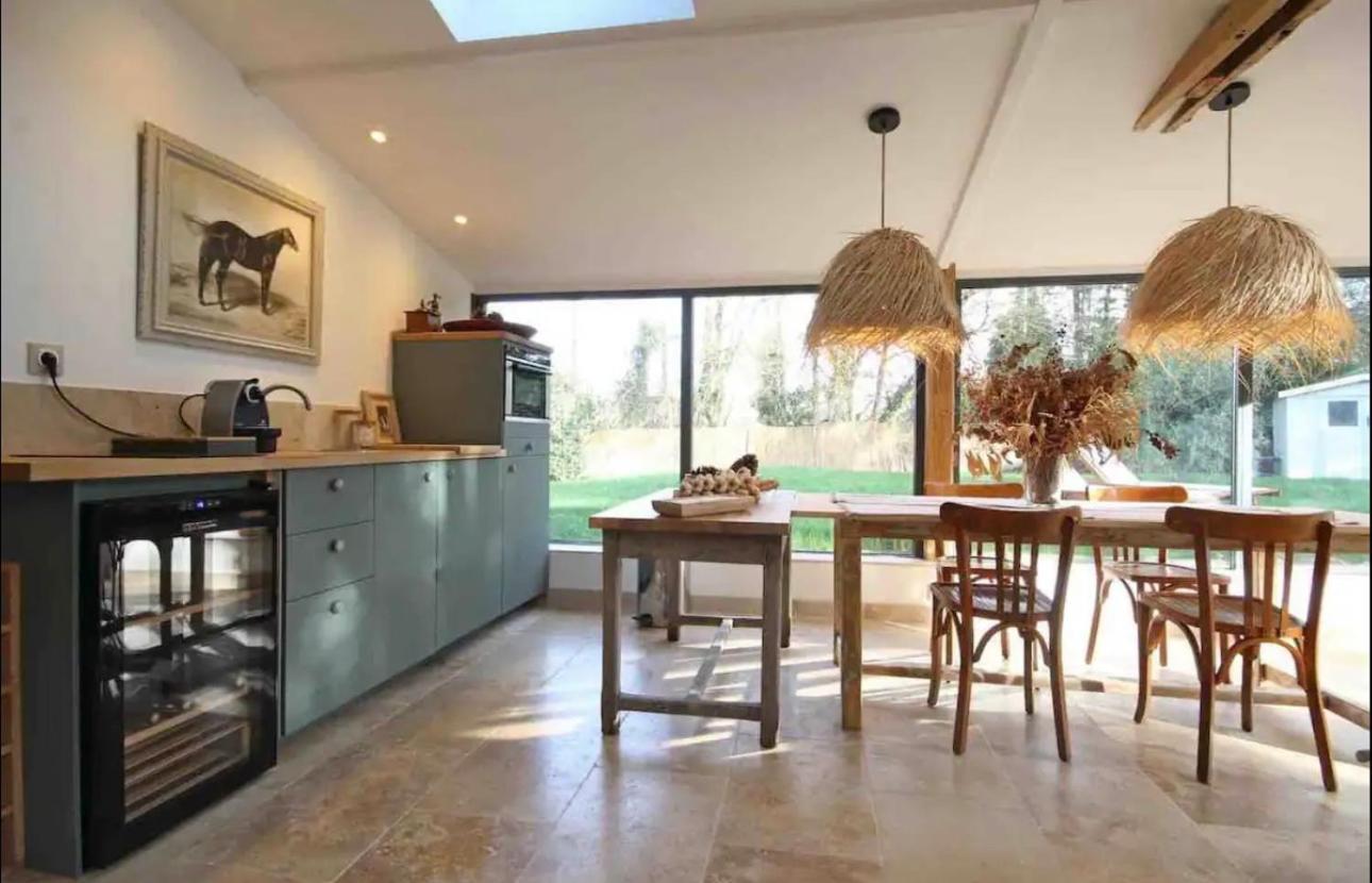 Villa Le loft Normand avec piscine chauffée Saint-Antonin-de-Sommaire Exterior foto