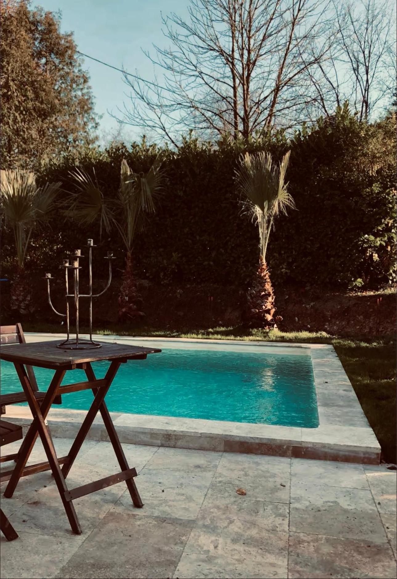 Villa Le loft Normand avec piscine chauffée Saint-Antonin-de-Sommaire Exterior foto