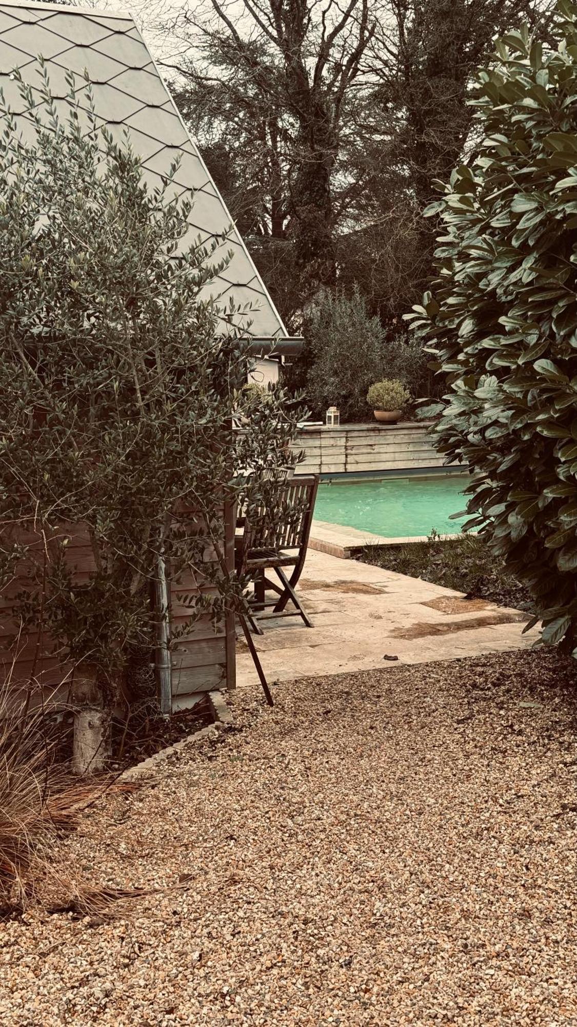 Villa Le loft Normand avec piscine chauffée Saint-Antonin-de-Sommaire Exterior foto